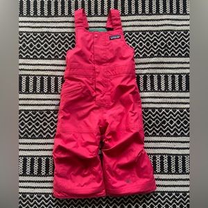2T Patagonia Girls Snow bib